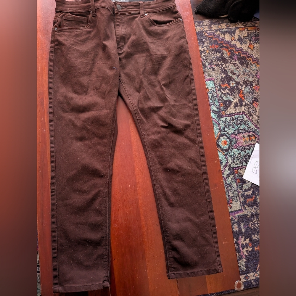 Classic Men's Chocolate Chinos